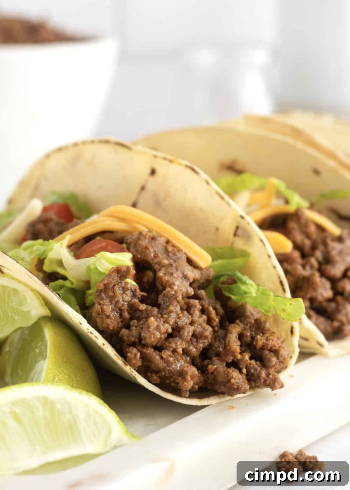 Your Go-To Recipe for Perfect Taco Meat 2 Perfectly Seasoned Ground Beef for Tacos by The BakerMama