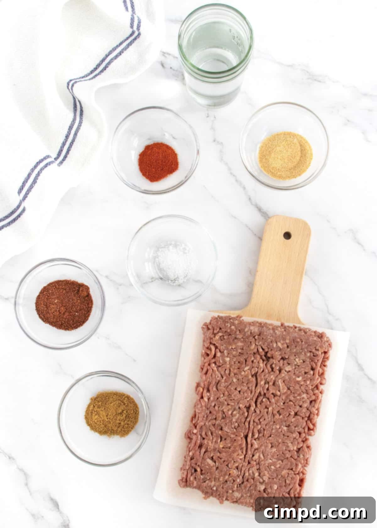 Your Go-To Recipe for Perfect Taco Meat 4 Simple Ingredients for Ground Beef Tacos by The BakerMama