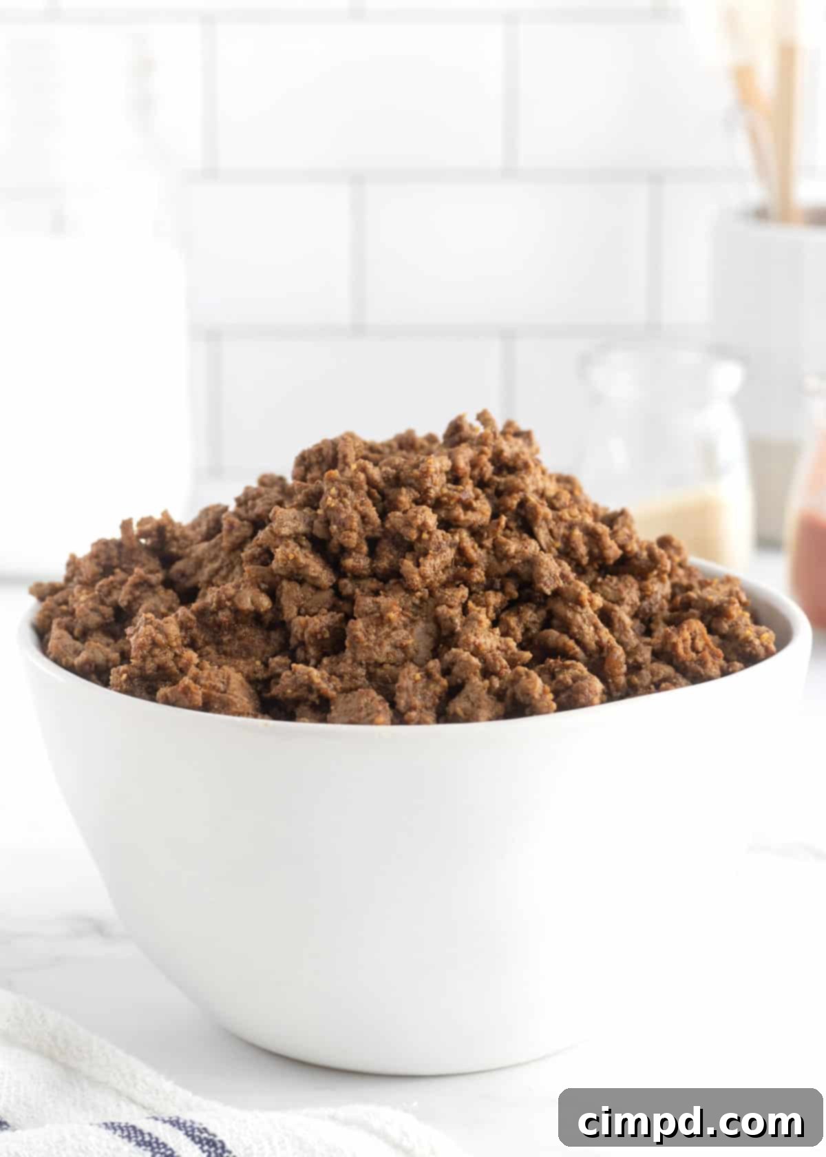 Your Go-To Recipe for Perfect Taco Meat 5 Finished Ground Beef for Tacos by The BakerMama