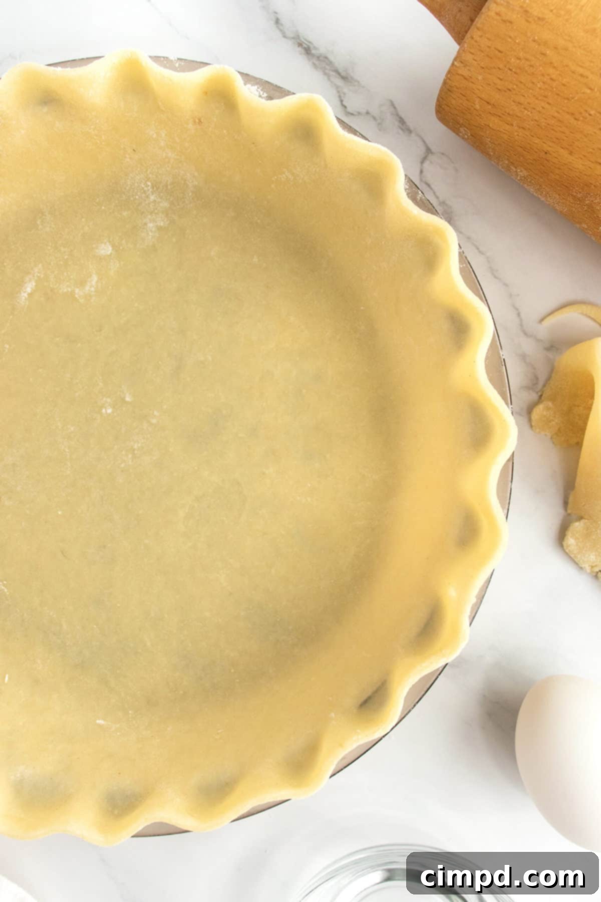 The Ultimate Guide to Perfect Pie Crust 6 How to make a Fluted Pie Crust