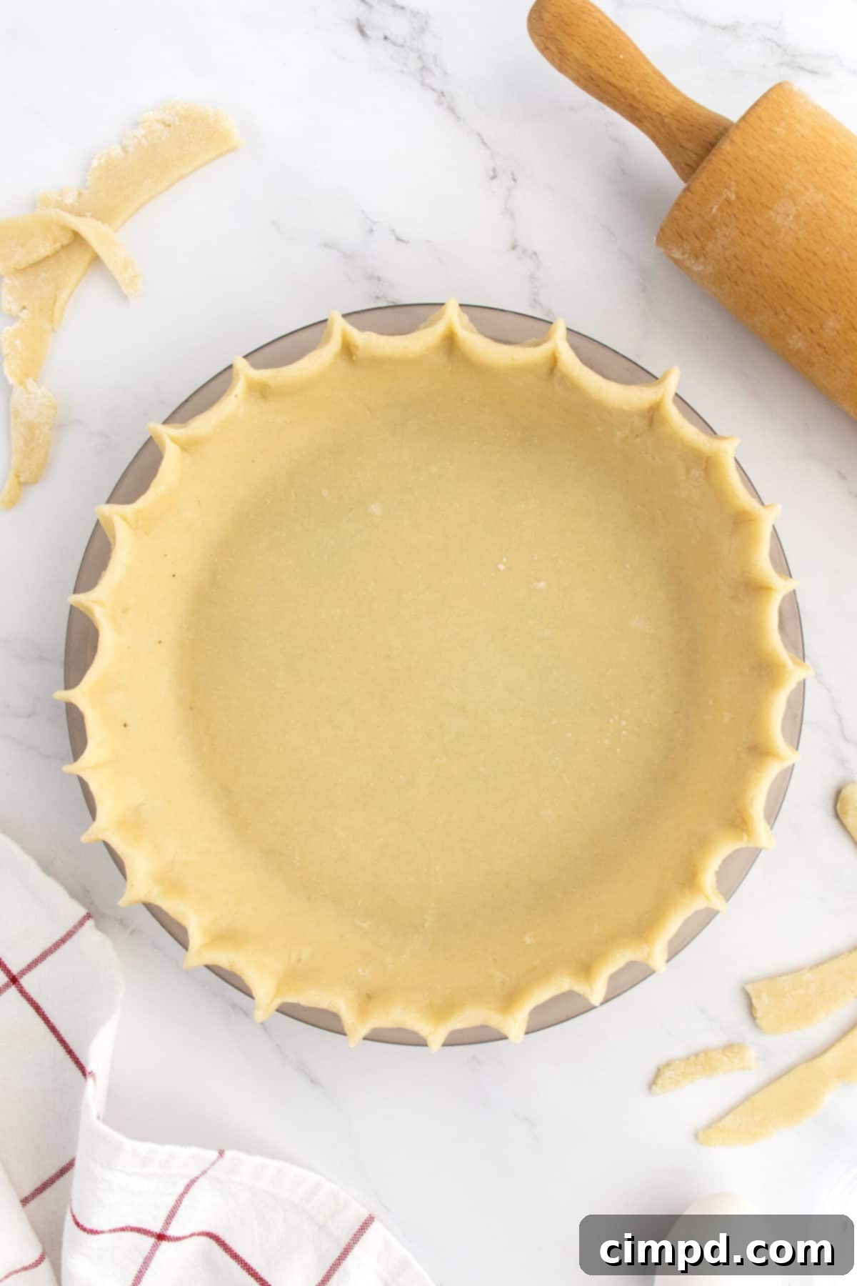 The Ultimate Guide to Perfect Pie Crust 7 How to make a Pinched Pie Crust