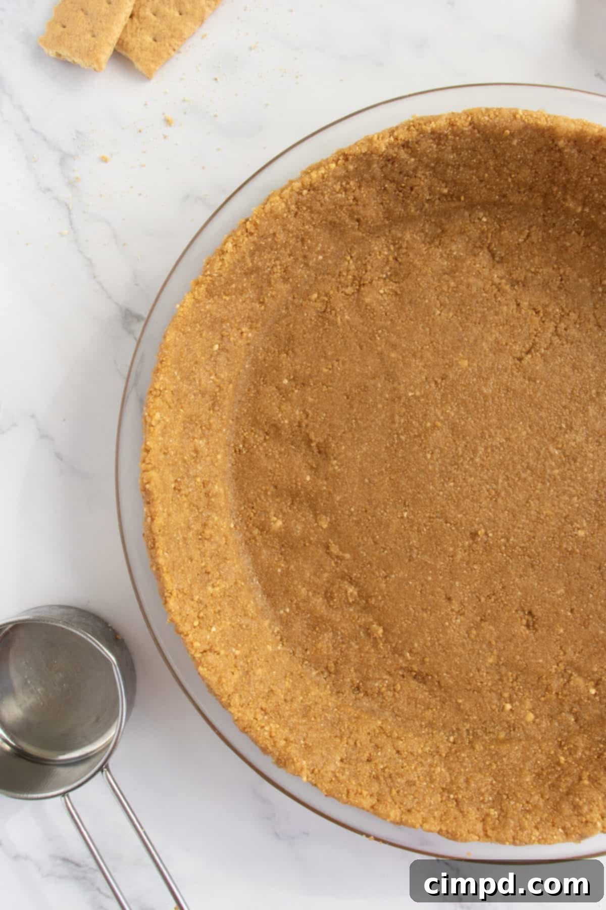 Crafting the Perfect Graham Cracker Crust 3 How to Make a Graham Cracker Crust by The BakerMama