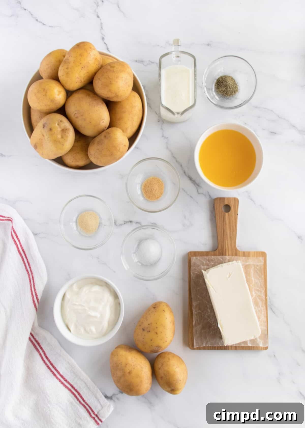 Velvety Mashed Potatoes 4 Creamy Mashed Potatoes by The BakerMama