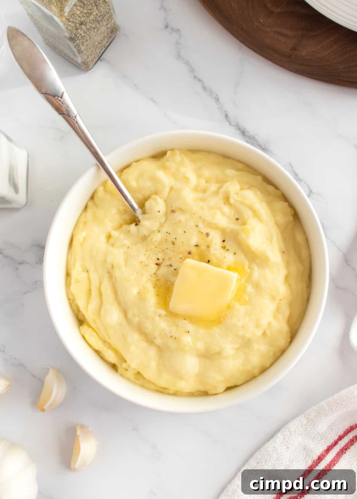 Velvety Mashed Potatoes 6 Creamy Mashed Potatoes by The BakerMama