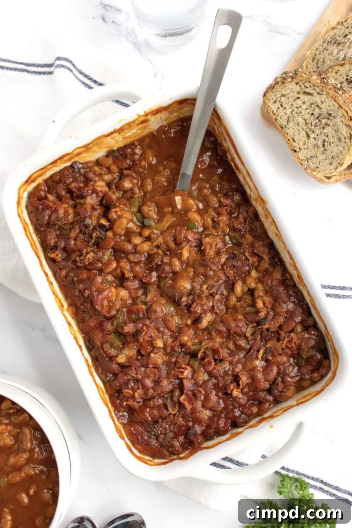 Easy Baked Beans by The BakerMama