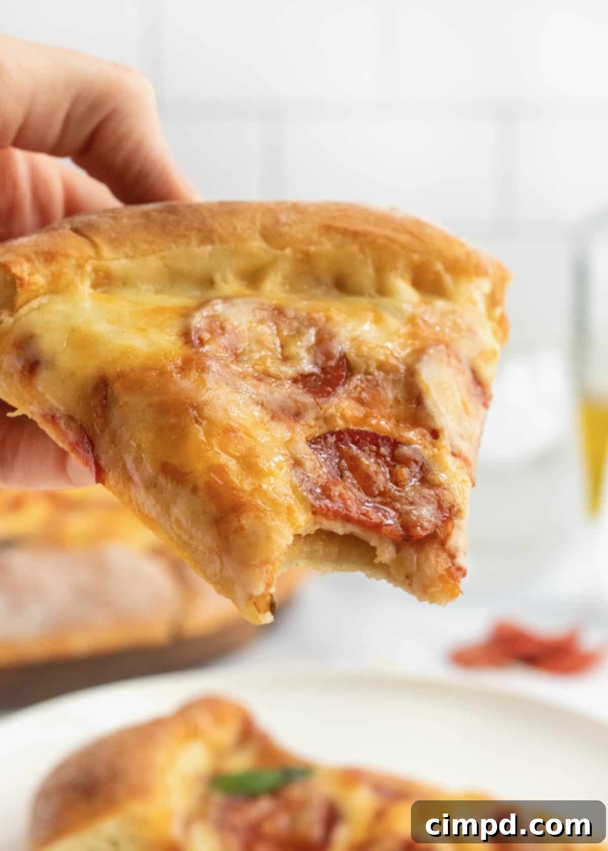 Quick and Simple Pizza Dough by The BakerMama