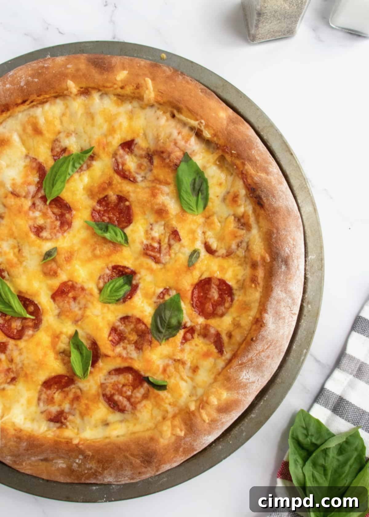 Quick and Simple Pizza Dough by The BakerMama