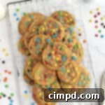 Loaded M&M Cookies by The BakerMama