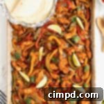 Sheet Pan Chicken Fajitas by The BakerMama