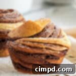 Nutella Cruffins by The BakerMama