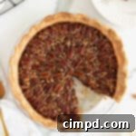 Grandma's Signature Pecan Pie 9 Grandma's Pecan Pie by The BakerMama