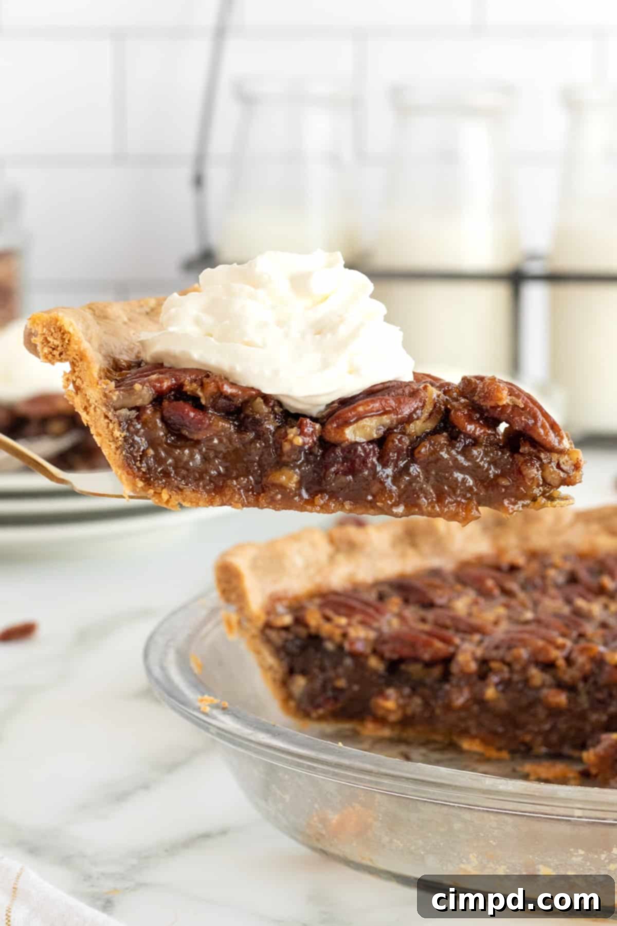 Grandma's Signature Pecan Pie 3 Grandma's Pecan Pie by The BakerMama