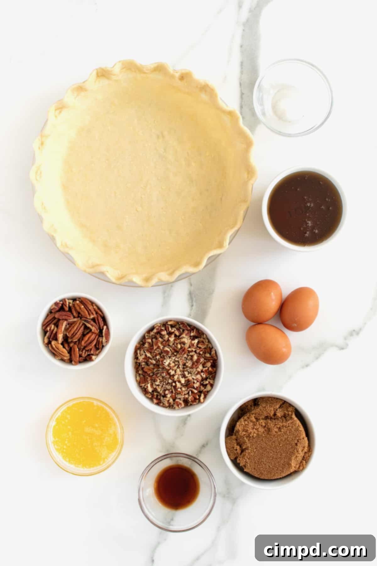 Grandma's Signature Pecan Pie 4 Grandma's Pecan Pie by The BakerMama