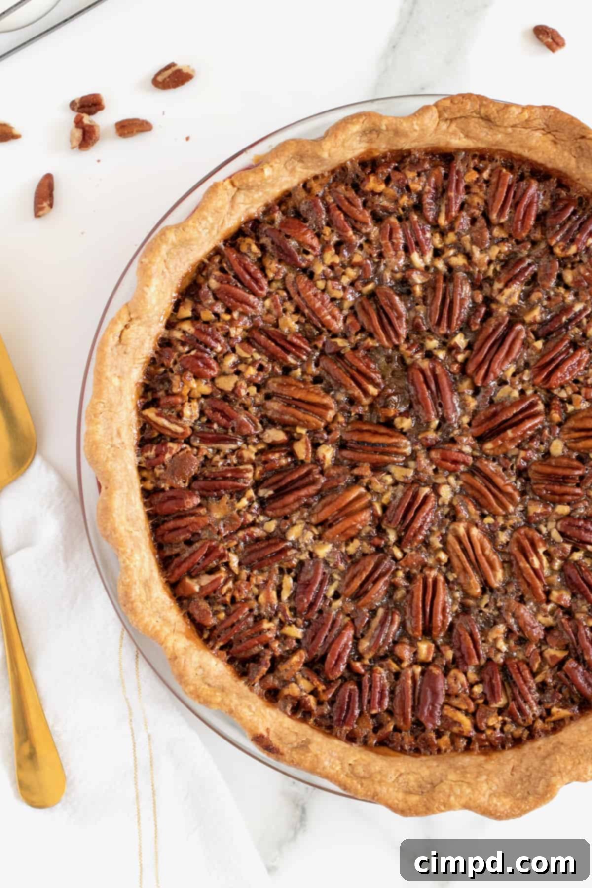 Grandma's Signature Pecan Pie 6 Grandma's Pecan Pie by The BakerMama