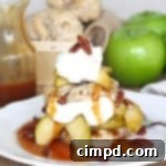 Caramel Apple Pecan Shortcakes