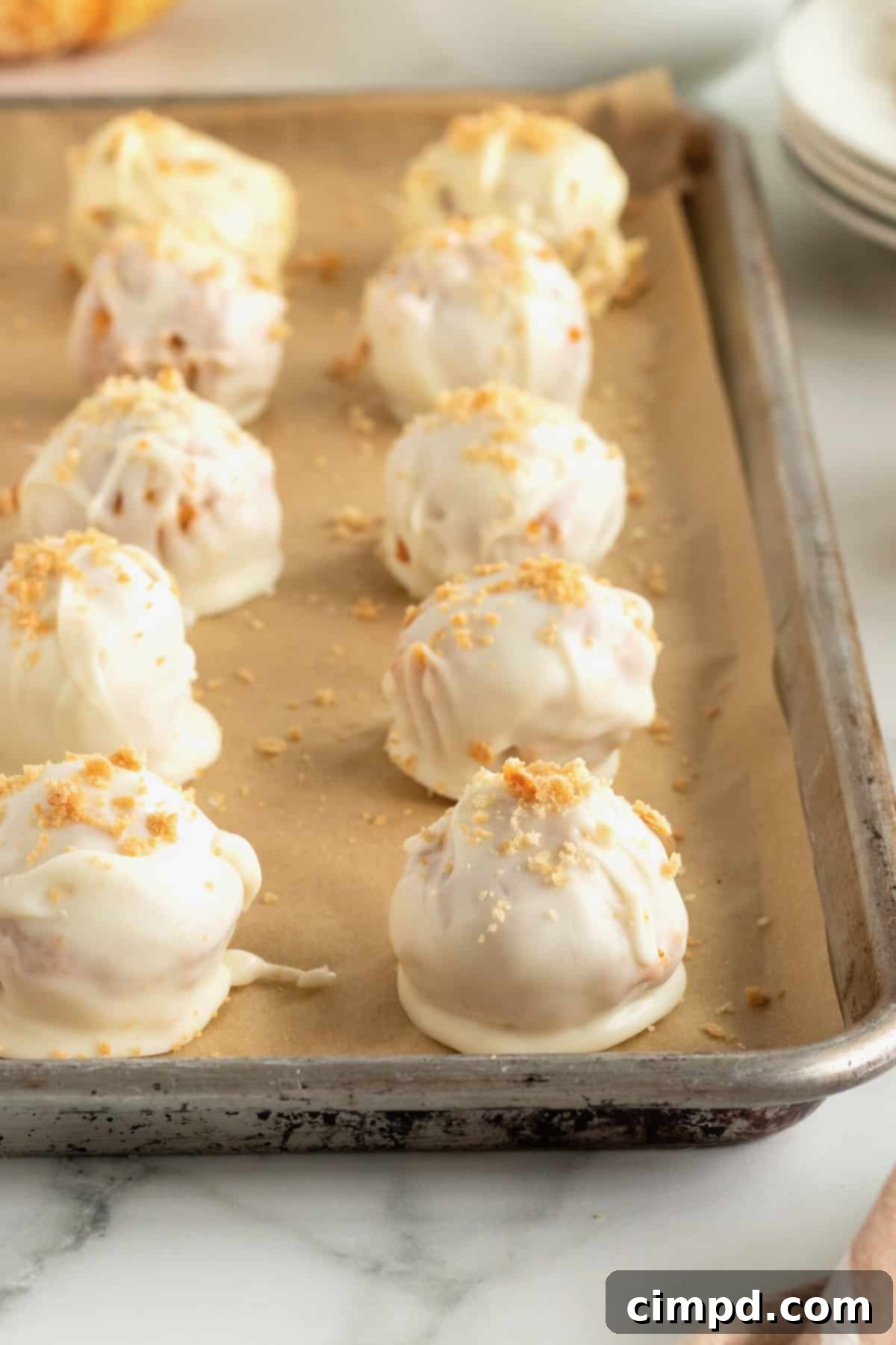 No-Bake Pumpkin Pie Balls Ready to Serve