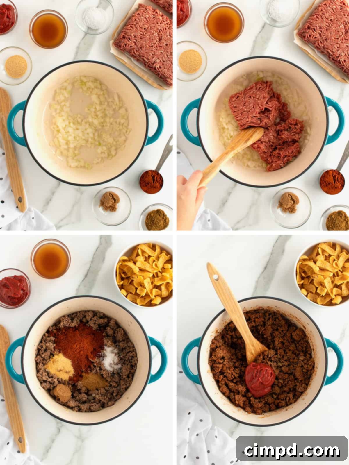 Simple No-Bean Chili by The BakerMama