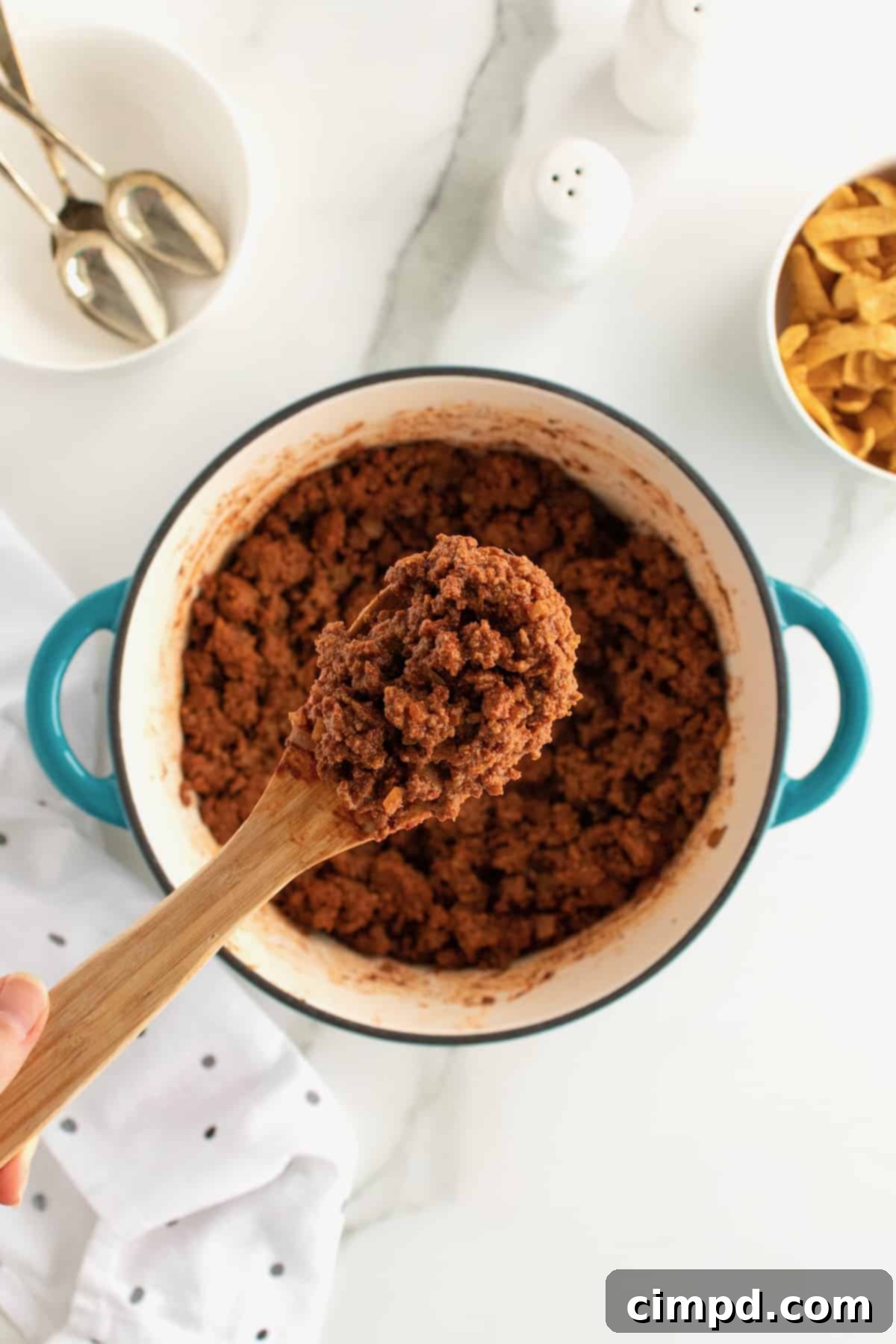 Simple No-Bean Chili by The BakerMama