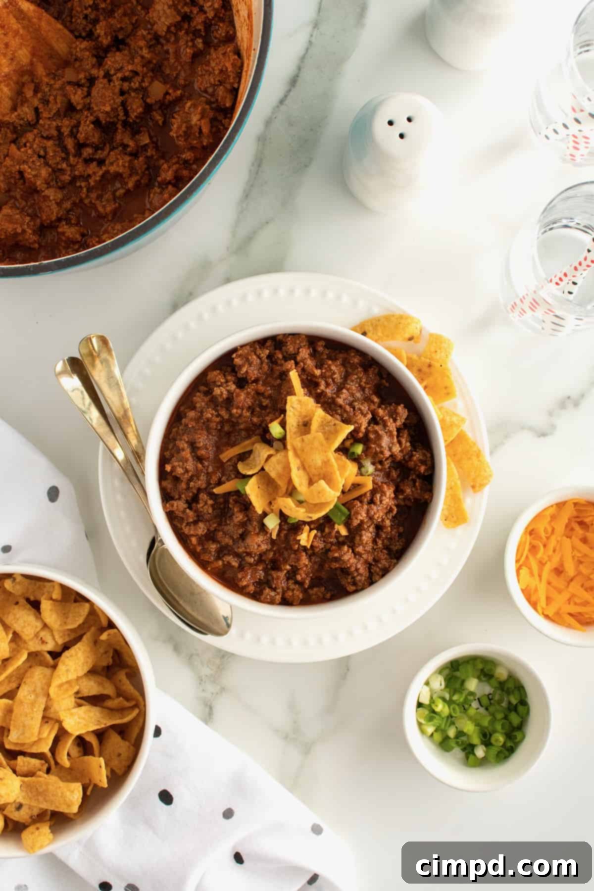 Simple No-Bean Chili by The BakerMama