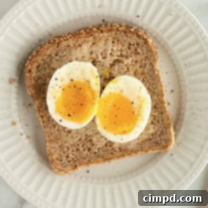 How to Cook and Peel Soft Boiled Eggs - featured image by The BakerMama