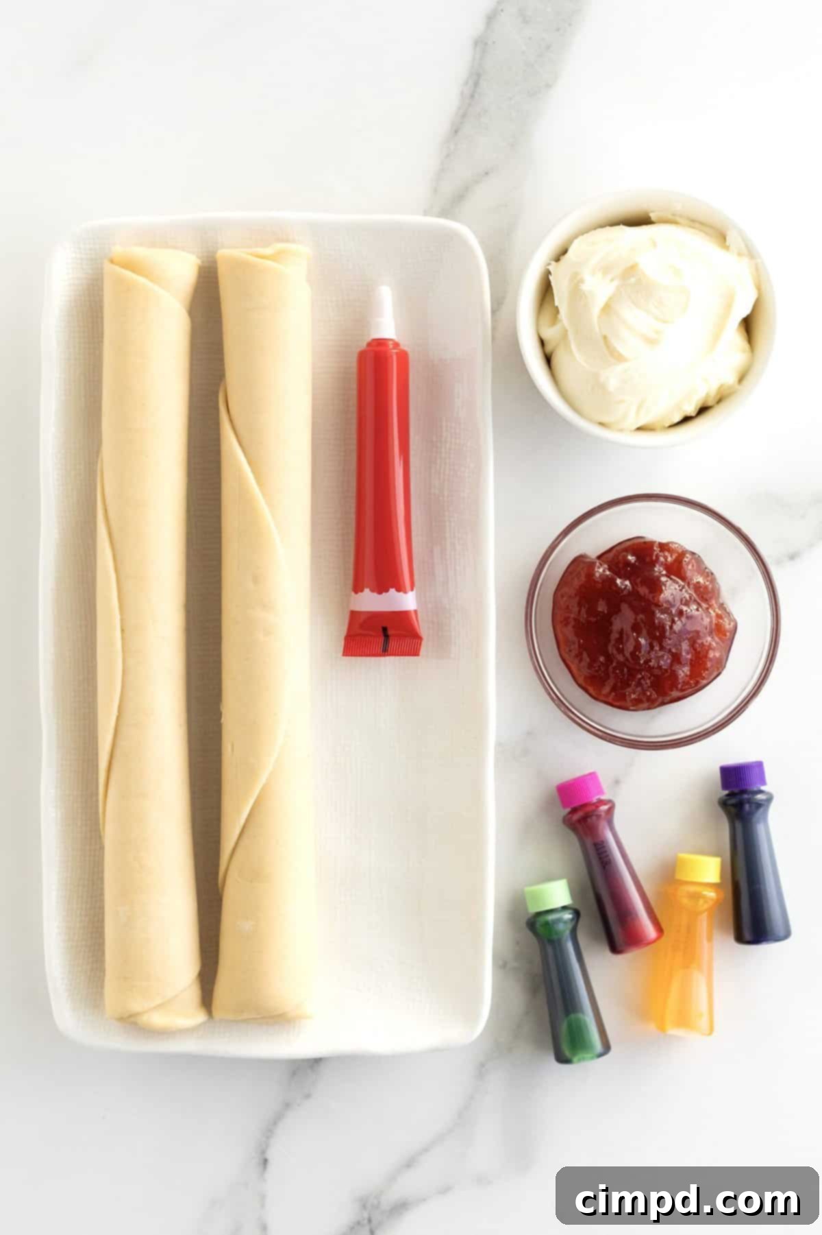 Ingredients for Conversation Heart Pop Tarts