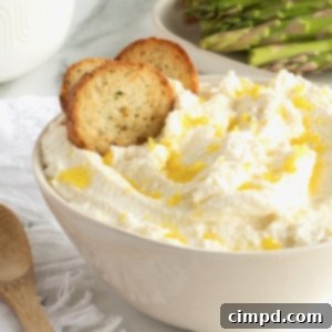 Whipped Ricotta by The BakerMama