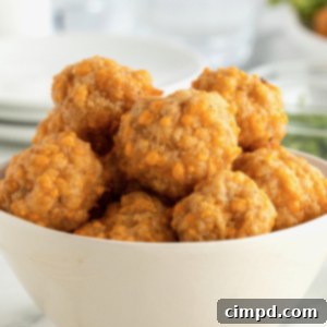 Easy Cheesy Sausage Balls thumbnail