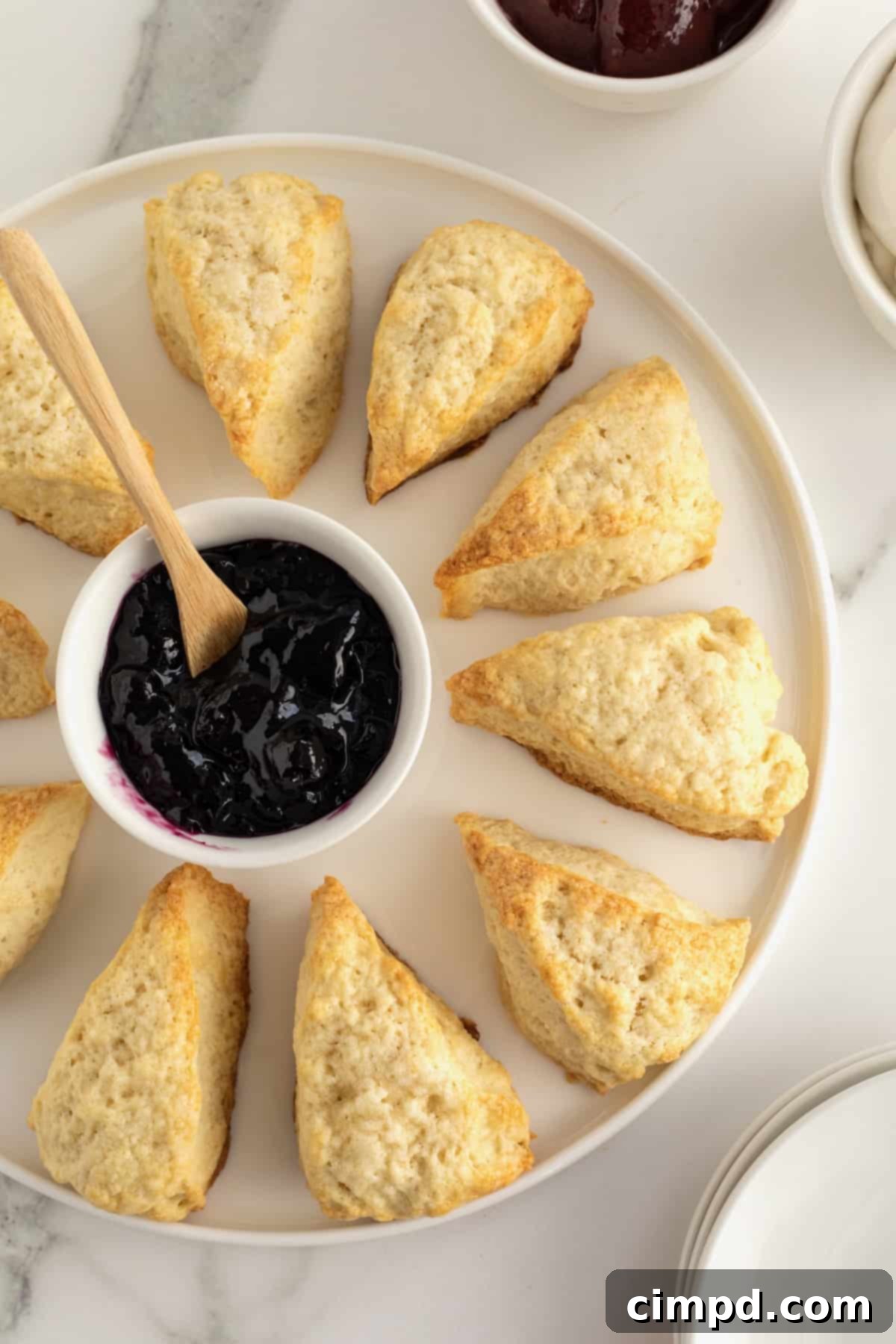 Simple Scones by The BakerMama