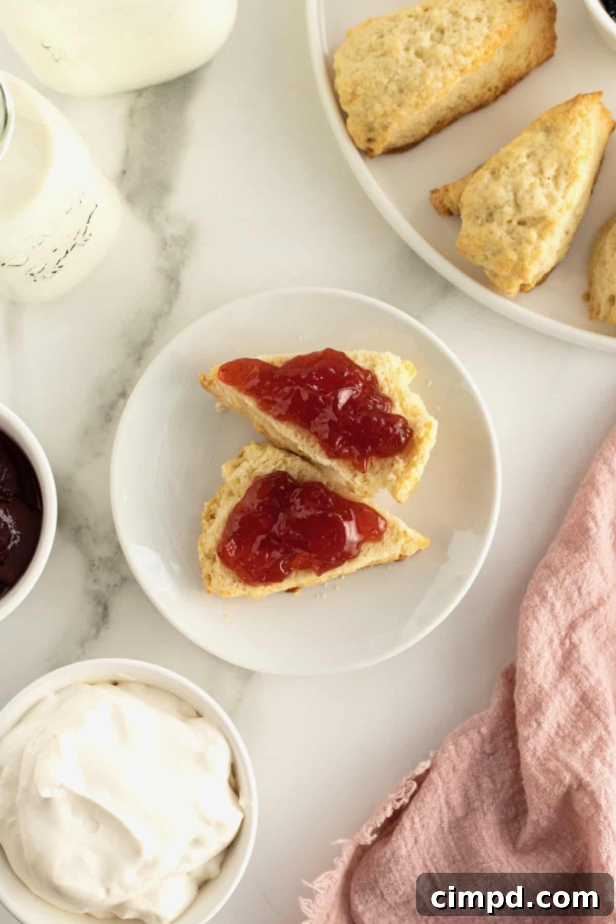Simple Scones by The BakerMama