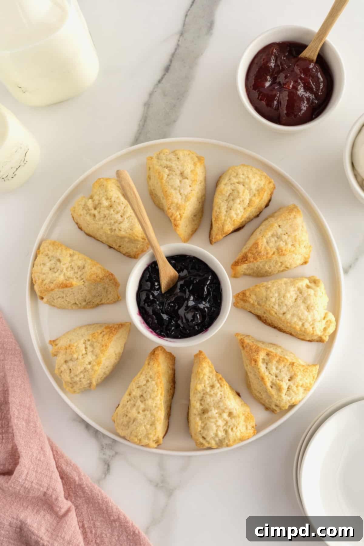 Simple Scones by The BakerMama