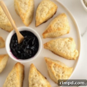 Sweet and Simple Scones by The BakerMama
