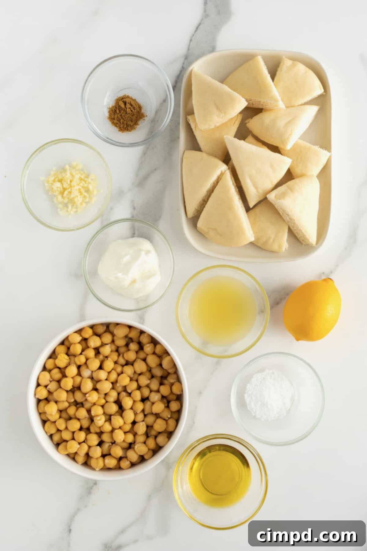 Homemade Hummus by The BakerMama