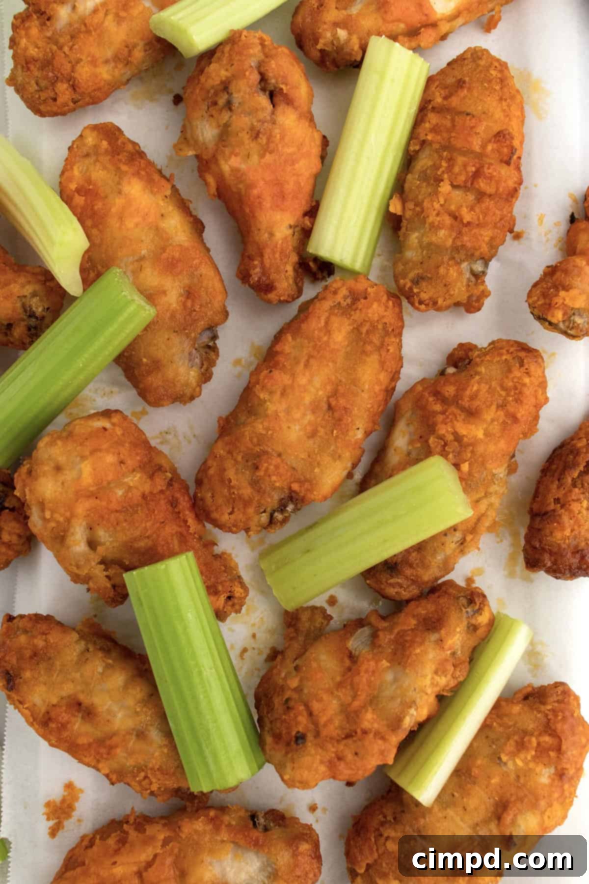 Crispy Oven-Baked Chicken Wings 4 Baked Chicken Wings by The BakerMama