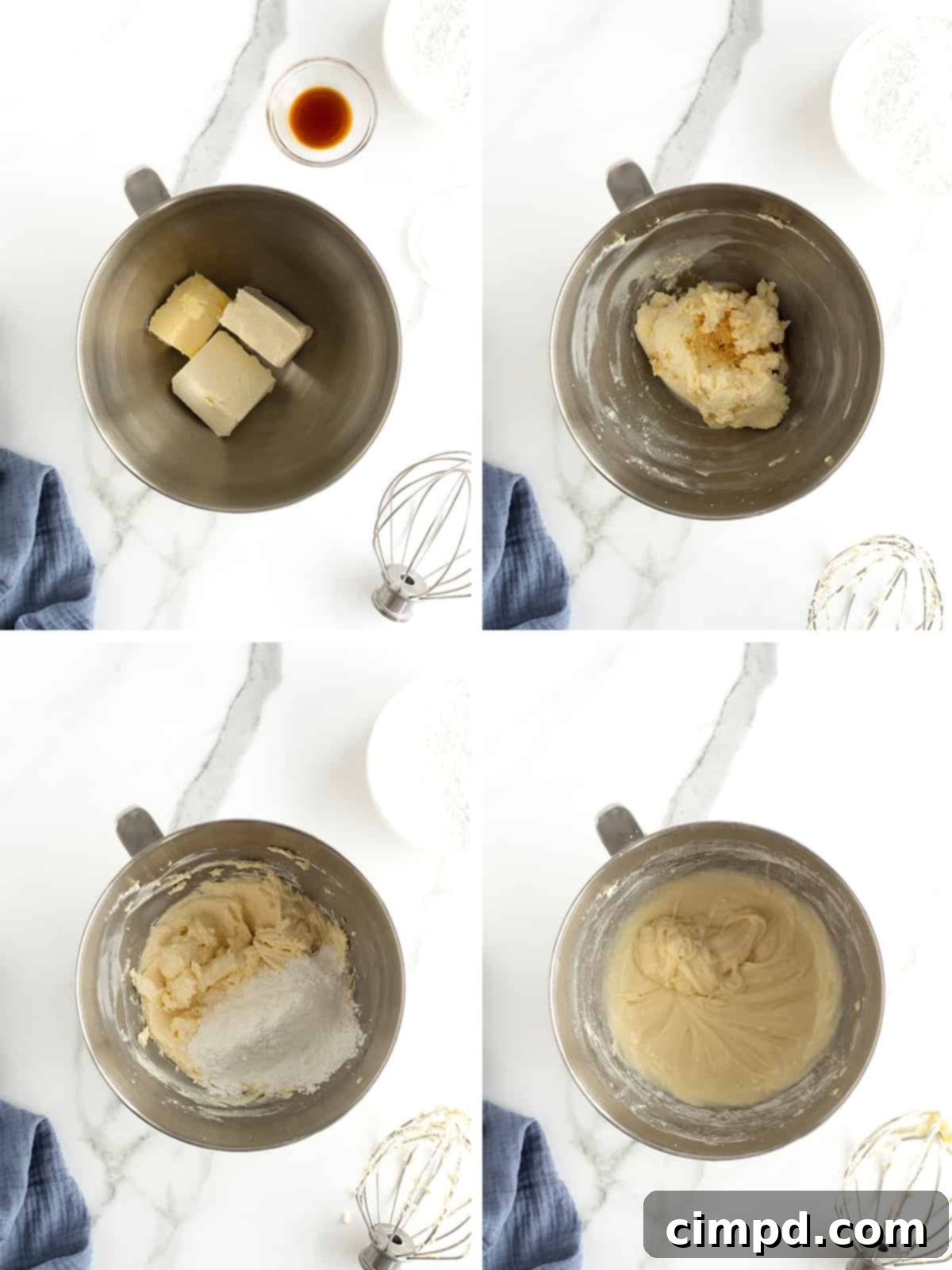 Whip Up Perfect Cream Cheese Frosting 6 Steps to make cream cheese frosting.