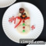 Snowman Sugar Cookies