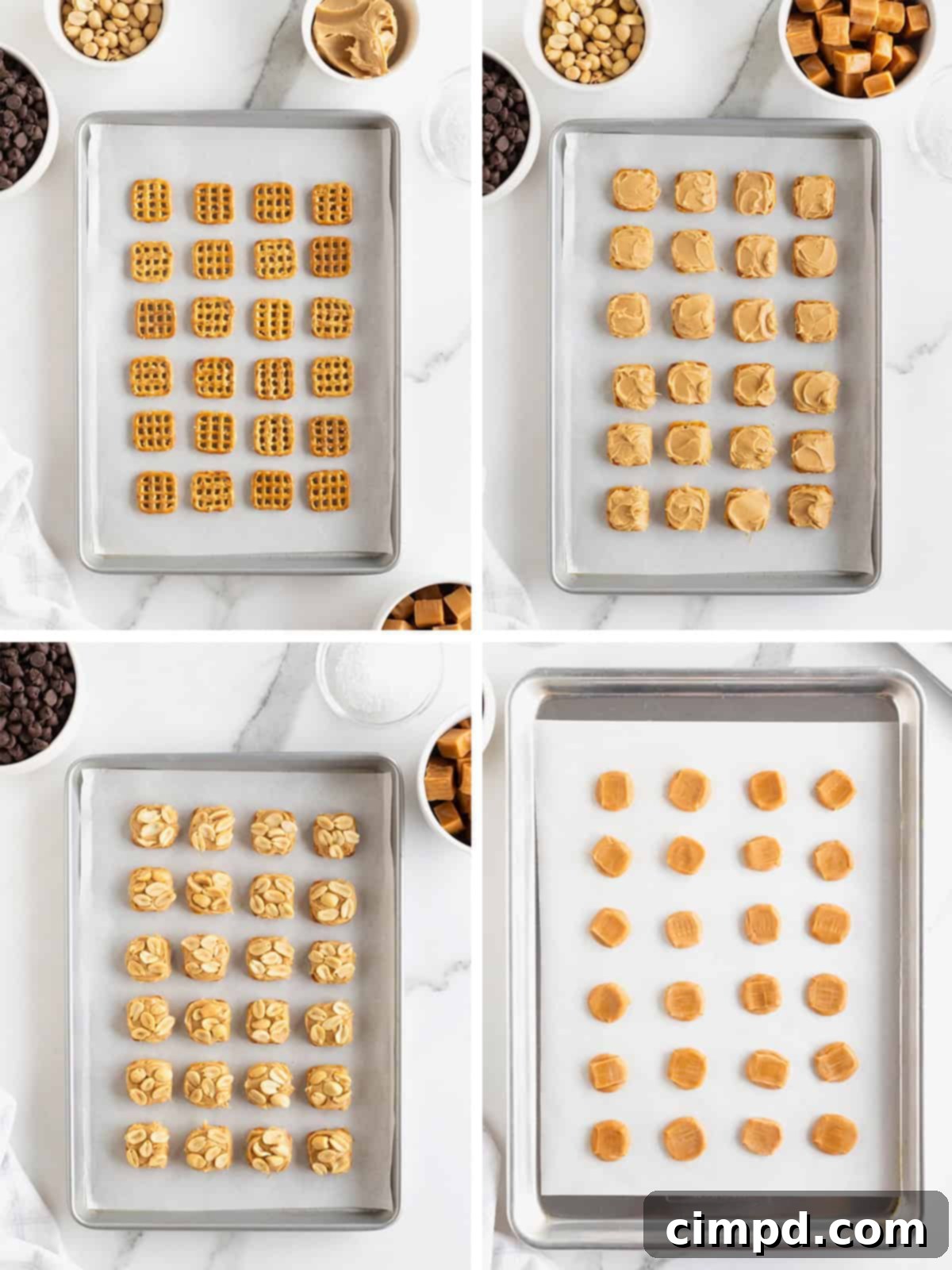 Steps to make Take 5 Candy Bar Bites