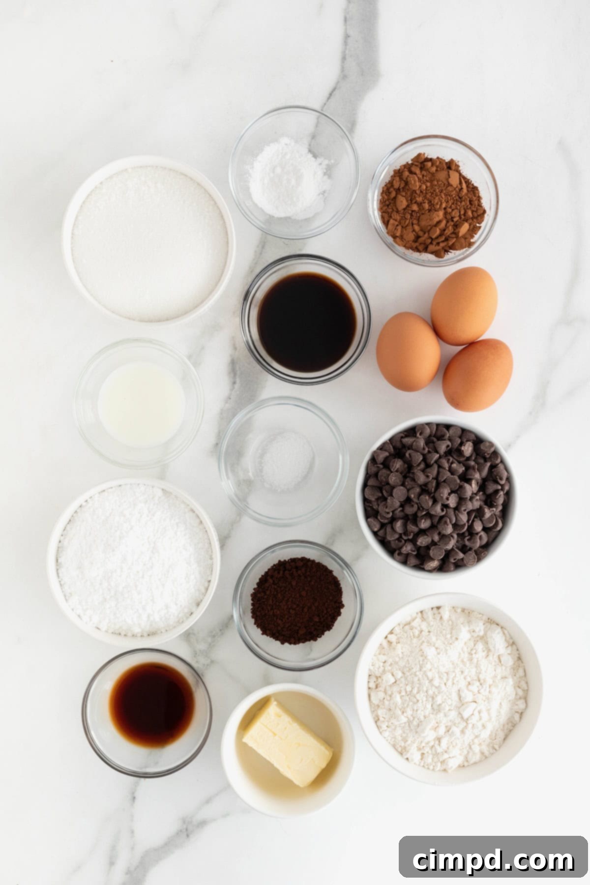 Mocha Velvet Brownies 5 Ingredients to make espresso brownies with frosting.