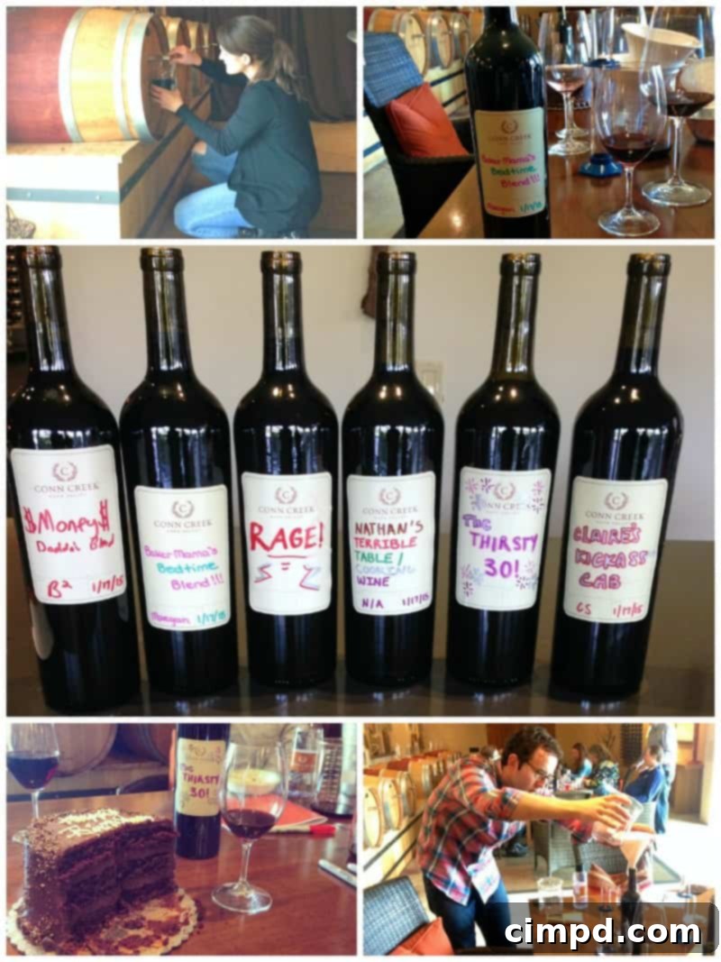 Conn Creek Winery Napa Valley - Blending Experience