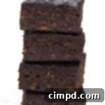 Fudgy Whole Wheat Sweet Potato Brownies