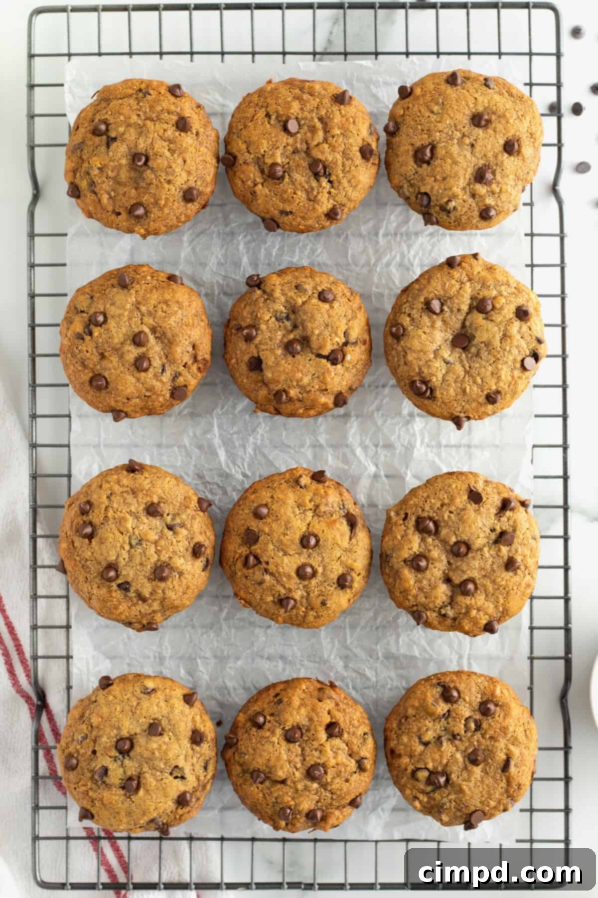 Indulge in the wholesome delight of Whole Wheat Peanut Butter Banana Chocolate Chip Muffins, a perfect blend of natural sweetness, creamy texture, and satisfying nutrients for any time of day.