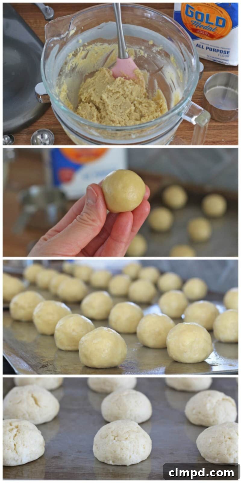 Fluffy White Chocolate Coconut Bunny Tails 4 Freshly baked coconut cookies cooling on a wire rack after baking