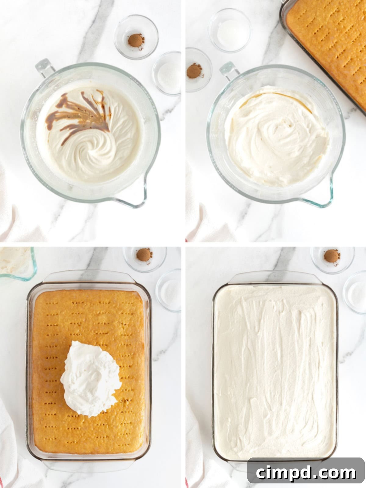 Steps to make Tres Leches cake