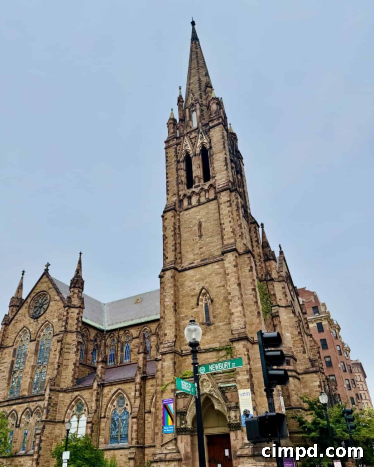 Newbury Street, Boston, bustling with shoppers and vibrant activity.