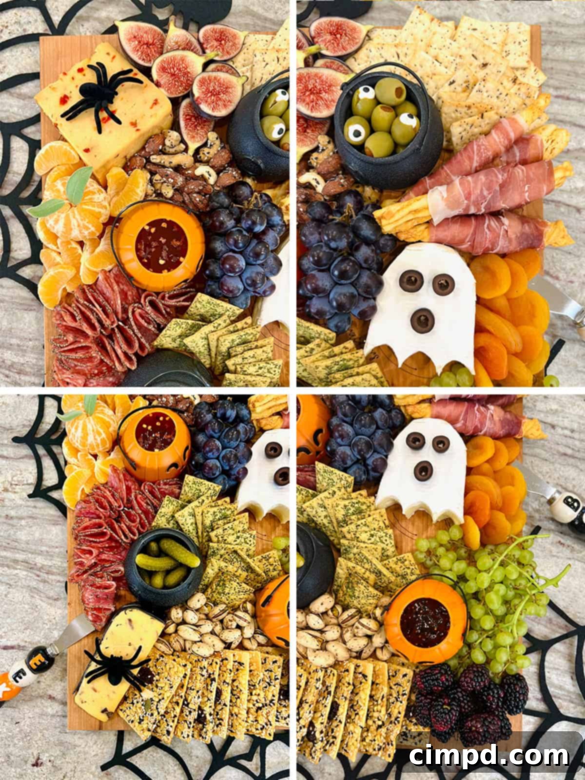Steps to make a Halloween Signature Board.