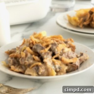 Beef Stroganoff Casserole by The BakerMama