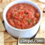 Easy Homemade Blender Salsa