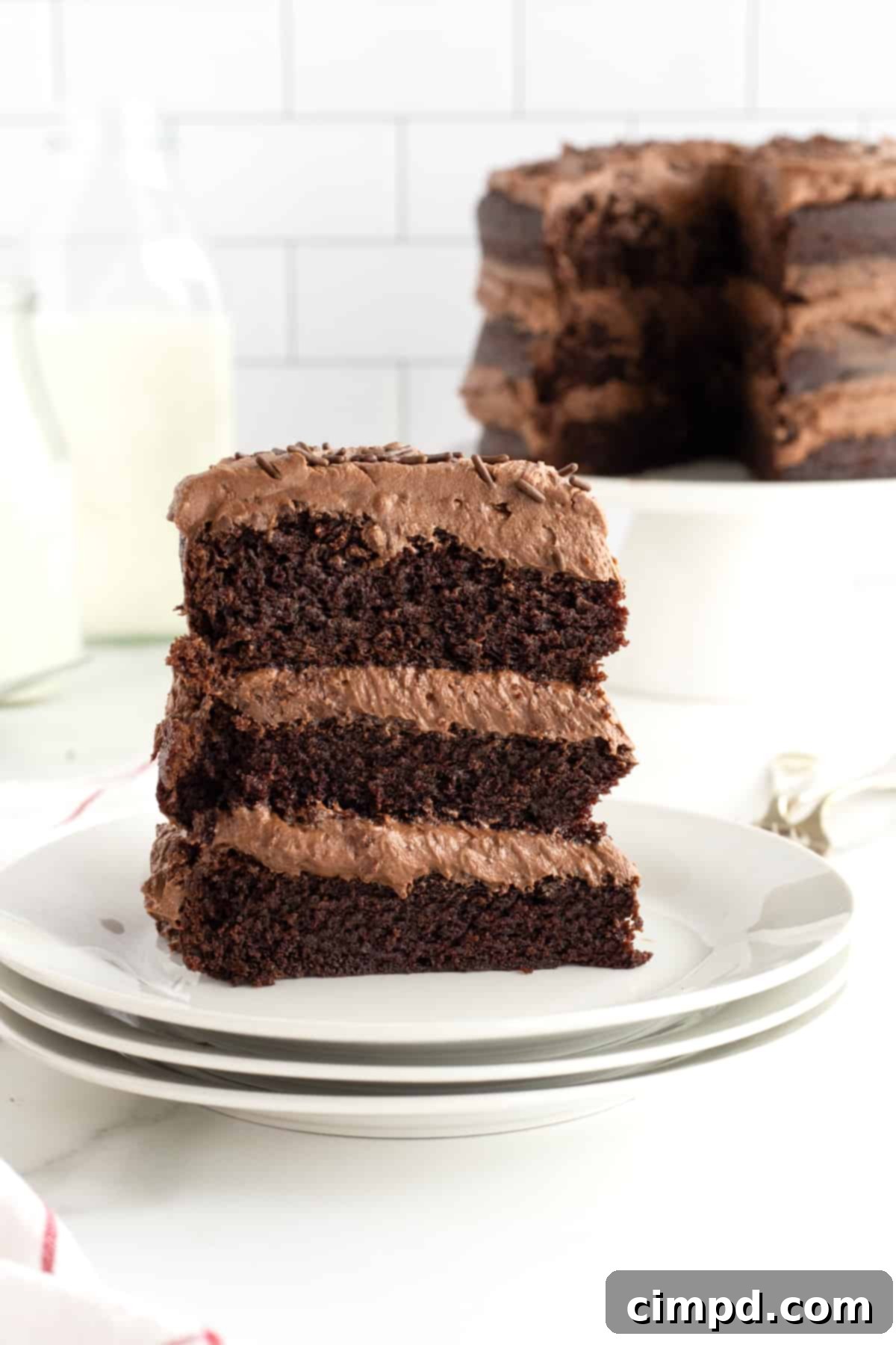 The Greatest Chocolate Cake by The BakerMama