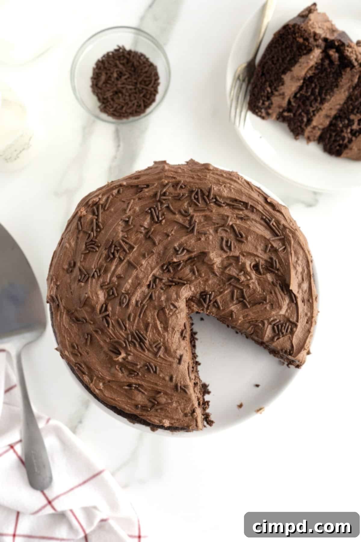 The Greatest Chocolate Cake by The BakerMama