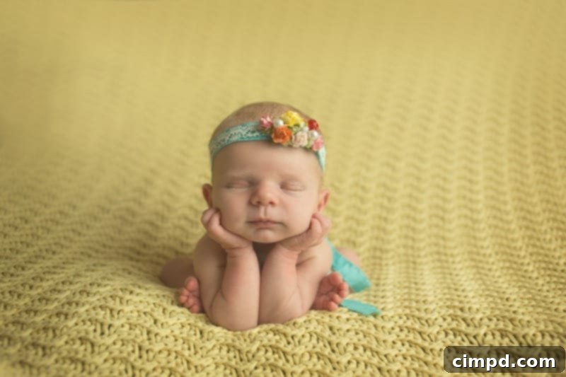 Brooklynn's Adorable Newborn Smile
