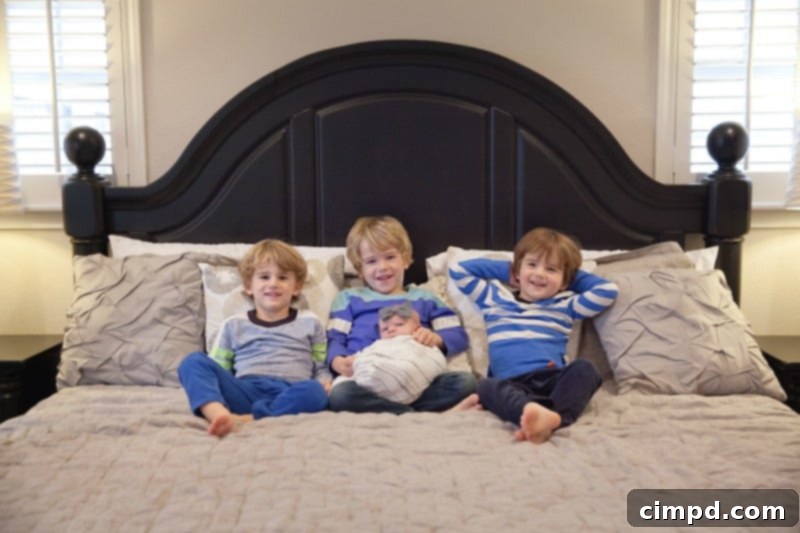 Brooklynn Watching Her Brothers